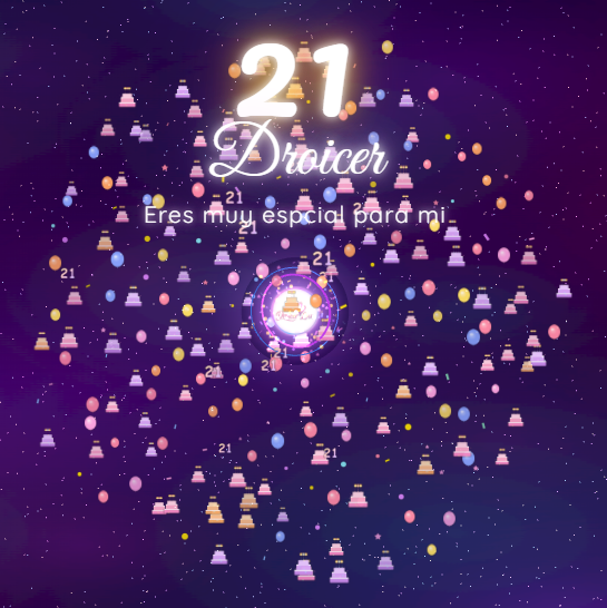 Galaxia Cumpleaños