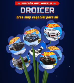 Ramo de hot wheels